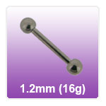 1.2mm (16g) Barbells