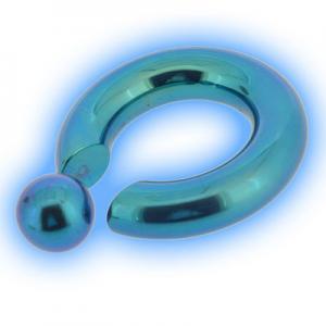 Easy fit ball closure ring in Titanium
