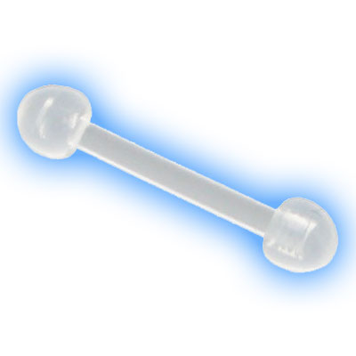 14G Black Bioplast tongue X2 flexible ball retainer hider Nipple Bioflex |  eBay